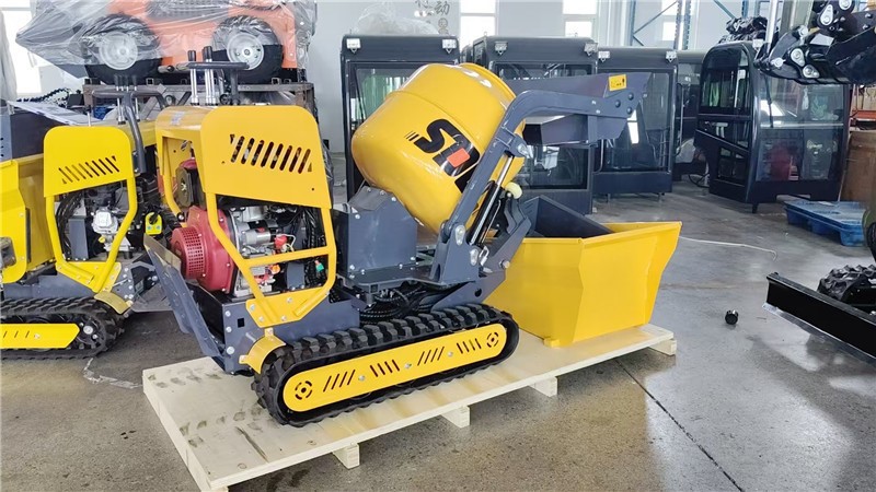 Small crawler concrete mixers Small crawler concrete mixers